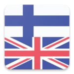 finnish english offline dictionary & translator android application logo